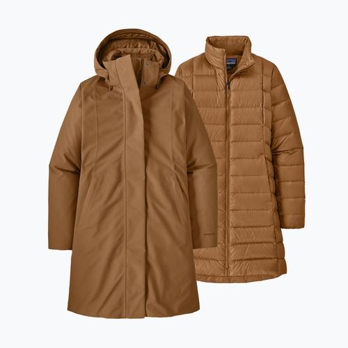 Куртка 3в1 жіноча Patagonia Tres 3-in-1 Parka deer brown