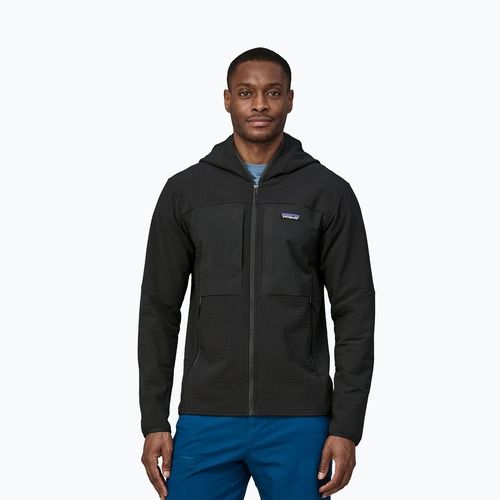 Куртка софтшел чоловіча Patagonia R2 TechFace Hoody black