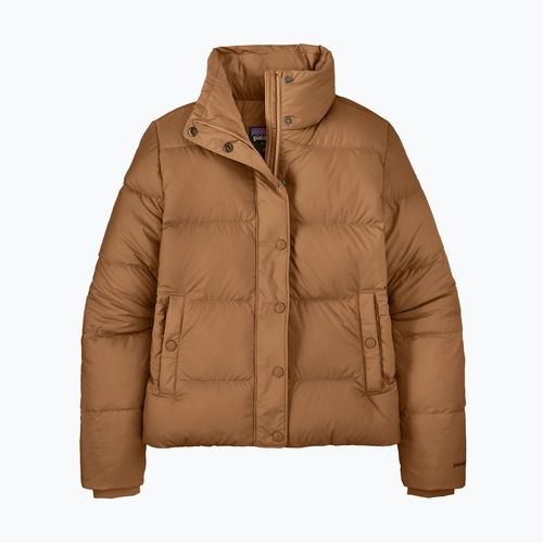 Пуховик жіночий Patagonia Silent Down deer brown