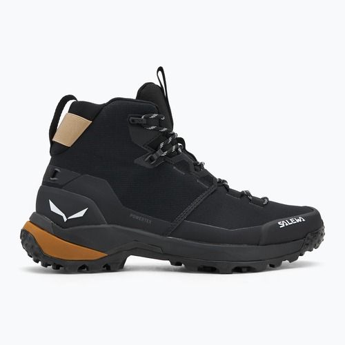 Черевики трекінгові чоловічі Salewa Puez 2 Mid Ptx black/black