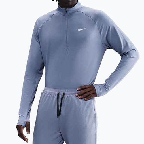 Кофта для бігу чоловіча Nike Stride 1/4 Zip Dri-Fit world indigo
