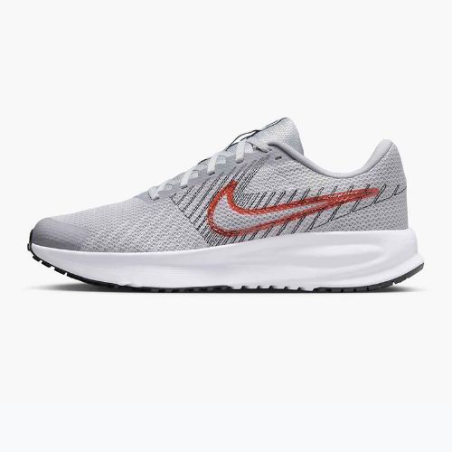 Кросівки для бігу чоловічі Nike Run Defy wolf grey / bright crimson / black / white