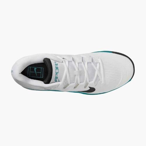 Кросівки тенісні чоловічі Nike Vapor 12 white / black / radiant emerald