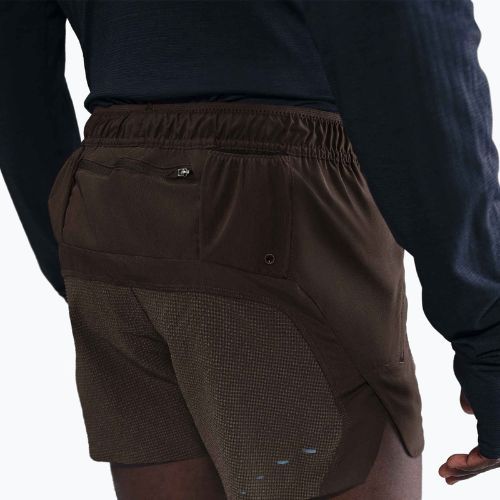 Шорти для бігу чоловічі Nike Run Dri-Fit 5" baroque brown / black