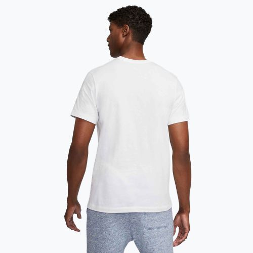 Футболка чоловіча Nike Sportswear Club white/black/university red