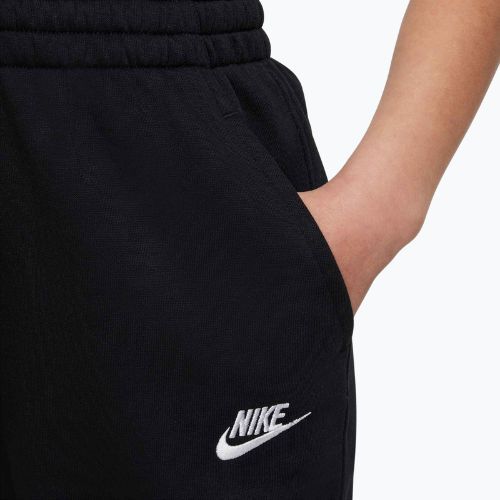 Штани дитячі Nike Sportswear Club Fleece black/black/white