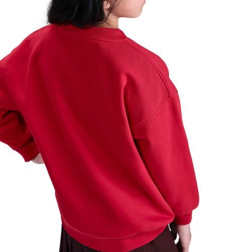 Кофта дитяча Nike Sportswear Club Fleece university red/white