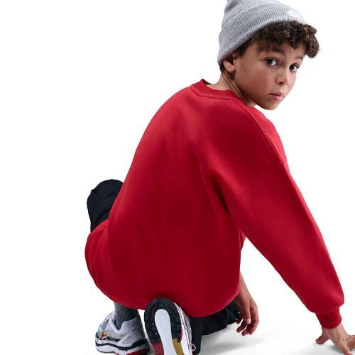 Кофта дитяча Nike Sportswear Club Fleece university red/white