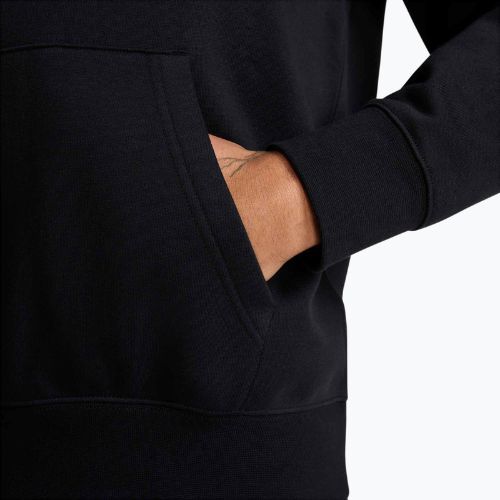Кофта чоловіча Nike Club French Terry Pullover Hoodie black/black/white