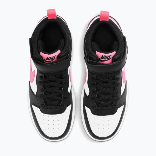 Кросівки дитячі Nike Court Borough Mid 2 black/sunset pulse/white