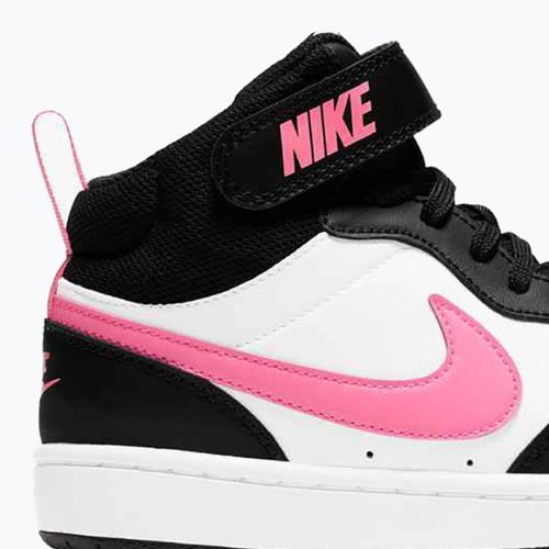 Кросівки дитячі Nike Court Borough Mid 2 black/sunset pulse/white