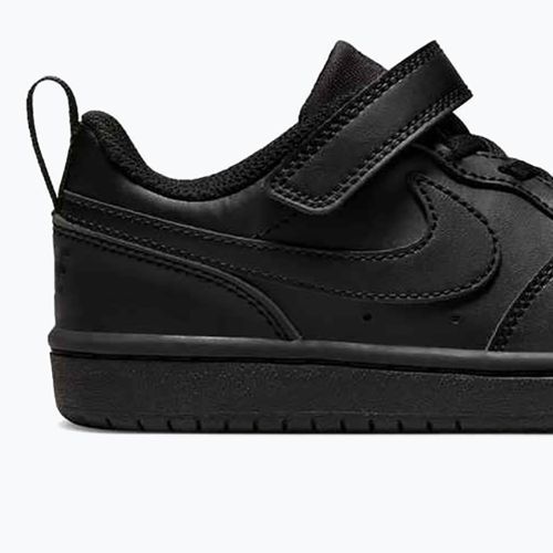 Кросівки дитячі Nike Court Borough Low Recraft black/black/black