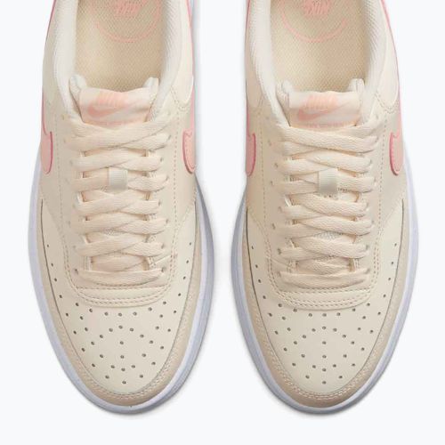 Кросівки жіночі Nike Court Vision Alta pale ivory/washed coral/white
