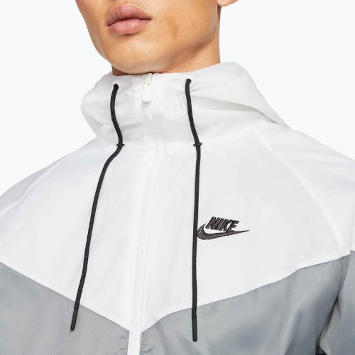 Куртка чоловіча Nike Sportswear Windrunner smoke grey/white/smoke grey/black