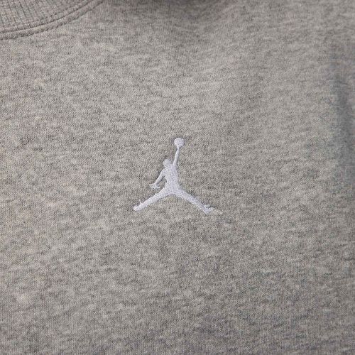 Кофта жіноча Nike Jordan Brooklyn Fleece dark grey heather/white