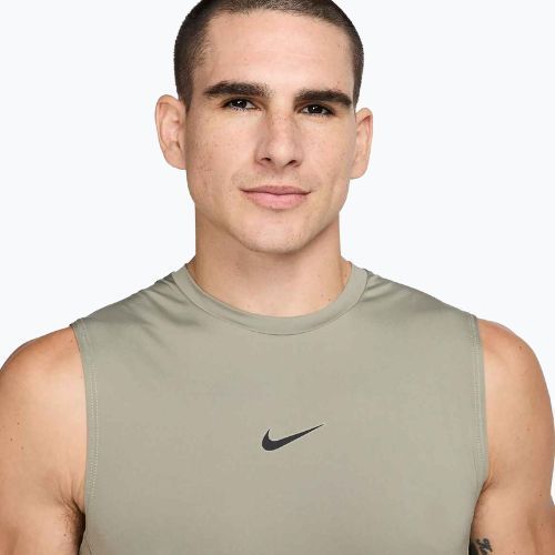 Футболка для тренувань чоловіча Nike Pro Dri-Fit Sleeveless Top light army/black
