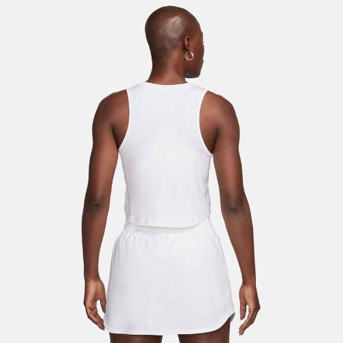 Футболка для тренувань жіноча Nike One Classic Dri-Fit Cropped Tank white