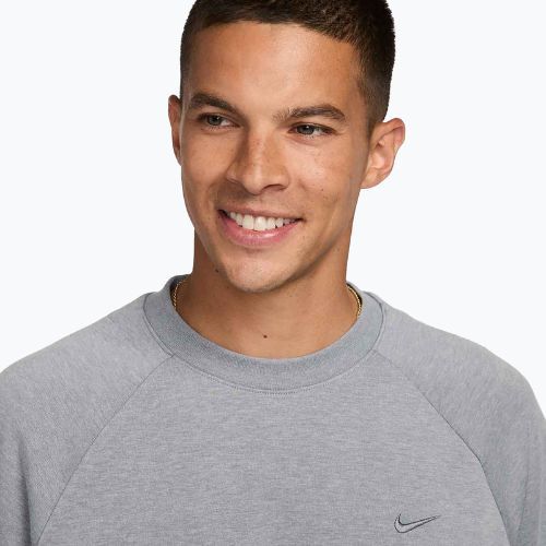 Кофта для тренувань чоловіча Nike Primary Dri-Fit UV cool grey/heather/cool grey