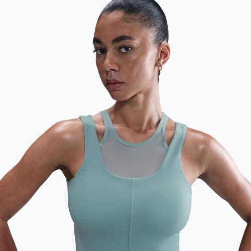 Топ для тренувань жіночий Nike One Fitted Dri-Fit Cropped Tank cannon/bicoastal