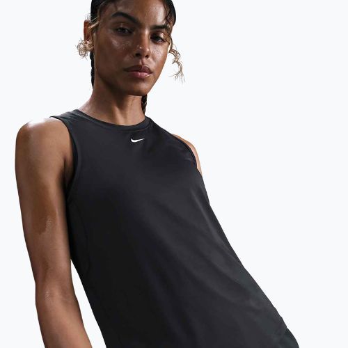 Футболка для тренувань жіноча Nike One Classic Dri-Fit Tank Top black/white