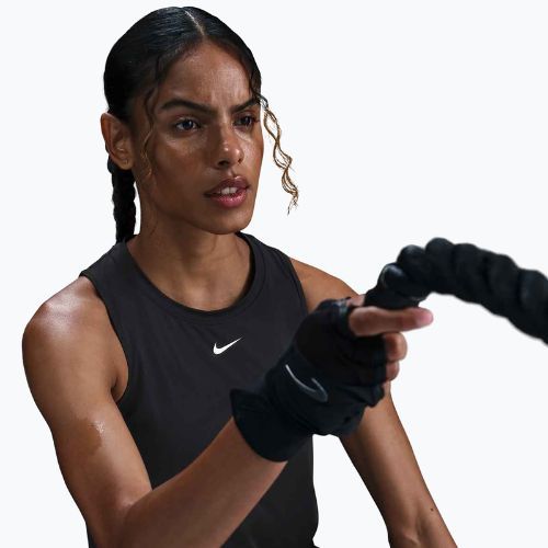 Футболка для тренувань жіноча Nike One Classic Dri-Fit Tank Top black/white