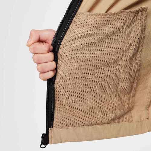 Куртка дитяча Nike Tech Woven parachute beige/parachute beige/black