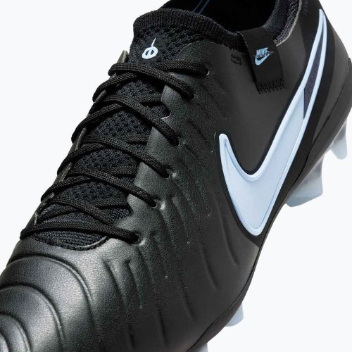 Кросівки футбольні чоловічі Nike Tiempo Legend 10 Elite FG black/black