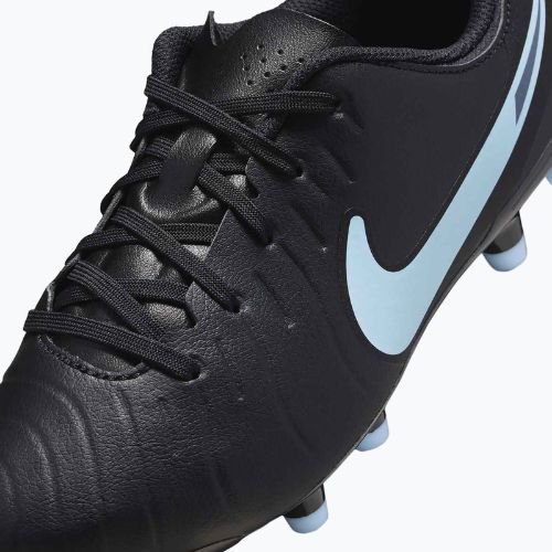 Кросівки футбольні дитячі Nike Tiempo Legend 10 Academy FG/MG black/black