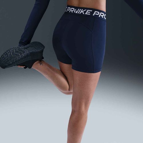 Шорти для тренувань жіночі Nike Pro 365 5" midnight navy/white
