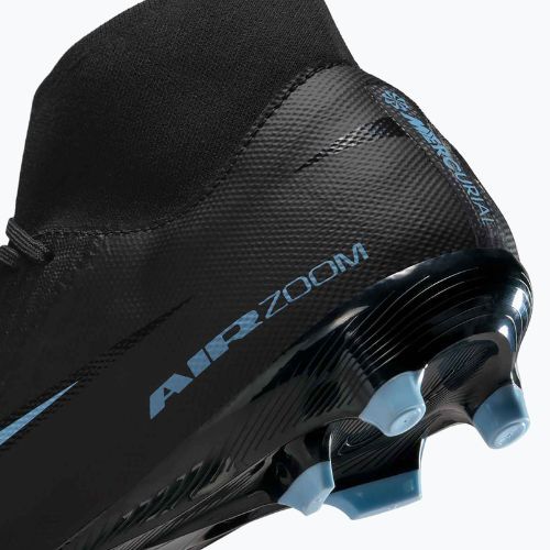 Кросівки футбольні чоловічі Nike Mercurial Superfly 10 Academy MG black/ice blue