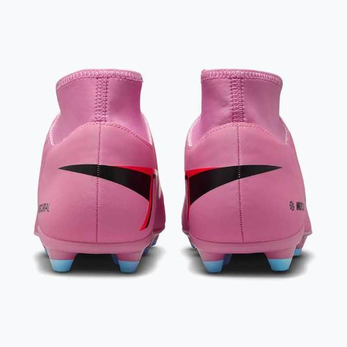 Кросівки футбольні чоловічі Nike Mercurial Superfly 10 Club FG/MG magic flamingo/black/total crimson