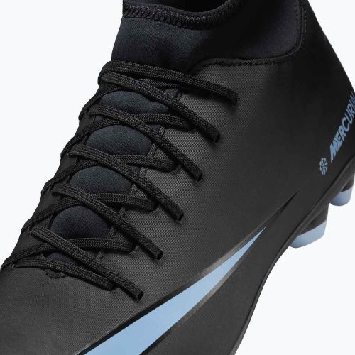Кросівки футбольні чоловічі Nike Mercurial Superfly 10 Club FG/MG black/ice blue