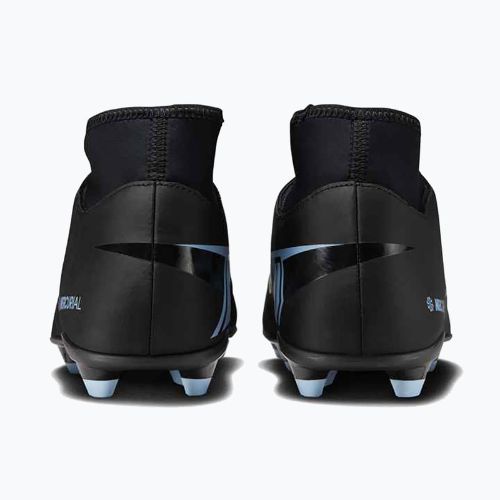 Кросівки футбольні чоловічі Nike Mercurial Superfly 10 Club FG/MG black/ice blue