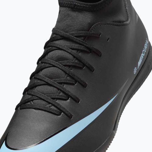 Кросівки футбольні чоловічі Nike Mercurial Superfly 10 Club IC black/ice blue