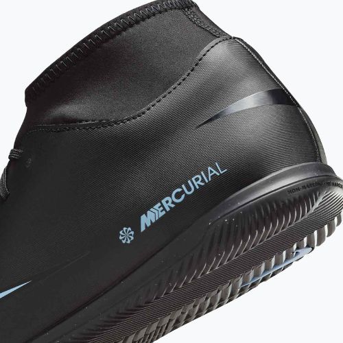 Кросівки футбольні чоловічі Nike Mercurial Superfly 10 Club IC black/ice blue