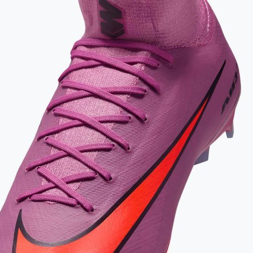 Кросівки футбольні дитячі Nike Mercurial Superfly 10 Academy LV8 FG/MG university red/dark obsidian