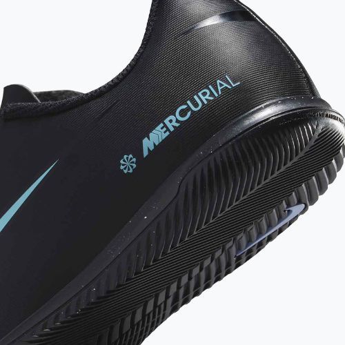 Кросівки футбольні дитячі Nike Mercurial Vapor 16 Club IC black/ice blue