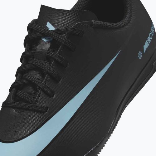 Кросівки футбольні дитячі Nike Mercurial Vapor 16 Club IC black/ice blue