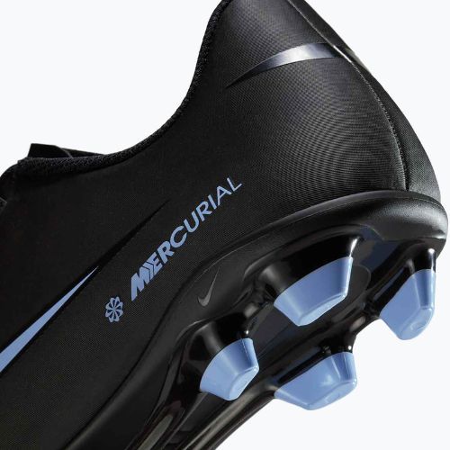 Кросівки футбольні чоловічі Nike Mercurial Vapor 16 Club FG/MG black/ice blue