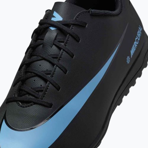 Кросівки футбольні чоловічі Nike Mercurial Vapor 16 Club TF black/ice blue