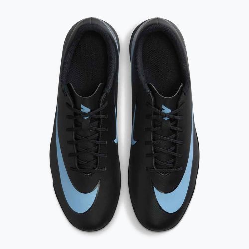 Кросівки футбольні чоловічі Nike Mercurial Vapor 16 Club TF black/ice blue
