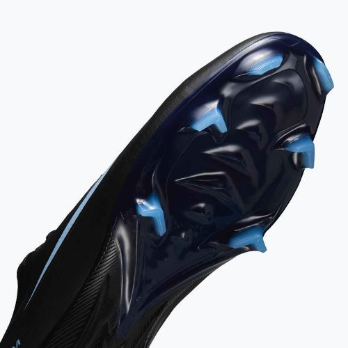 Кросівки футбольні чоловічі Nike Mercurial Vapor 16 Pro FG black/ice blue
