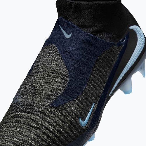 Кросівки футбольні чоловічі Nike Phantom 6 High Elite FG black/black