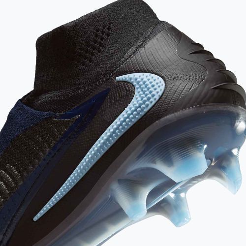 Кросівки футбольні чоловічі Nike Phantom 6 High Elite FG black/black