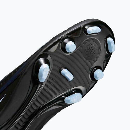 Кросівки футбольні чоловічі Nike Phantom 6 Low Club FG/MG black/black