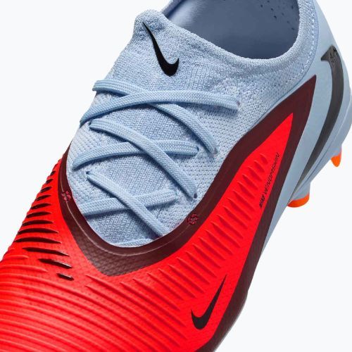 Кросівки футбольні дитячі Nike Phantom 6 Low Pro FG/MG royal tint/bright crimson/black