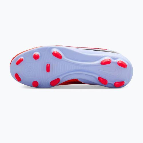 Кросівки футбольні дитячі Nike Phantom 6 High Club FG/MG royal tint/bright crimson