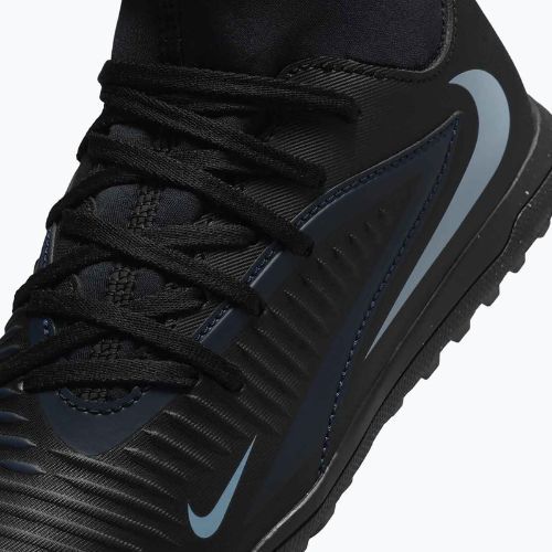 Кросівки футбольні дитячі Nike Phantom 6 High Club Jr TF black/black