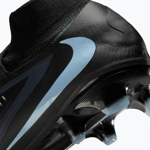 Кросівки футбольні чоловічі Nike Phantom 6 High Pro FG black/black