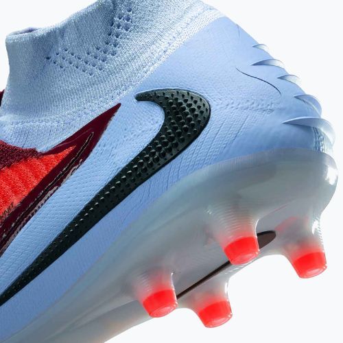 Кросівки футбольні чоловічі Nike Phantom 6 High Elite AG royal tint/bright crimson/black